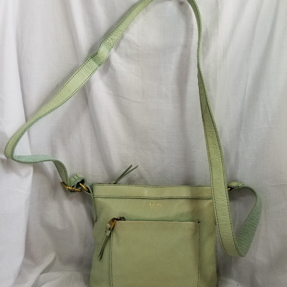 # B8,485 Fossil Green Shoulder Bag - Picture 2 of 6